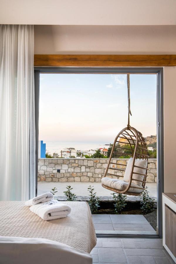 Lithos Luxury Villa Archangelos  Buitenkant foto