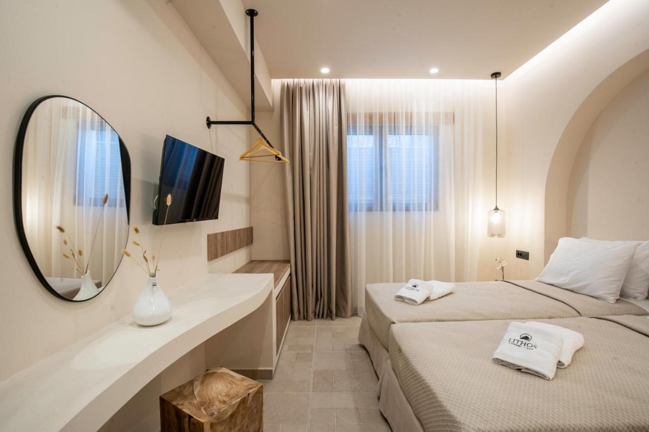 Lithos Luxury Villa Archangelos  Buitenkant foto