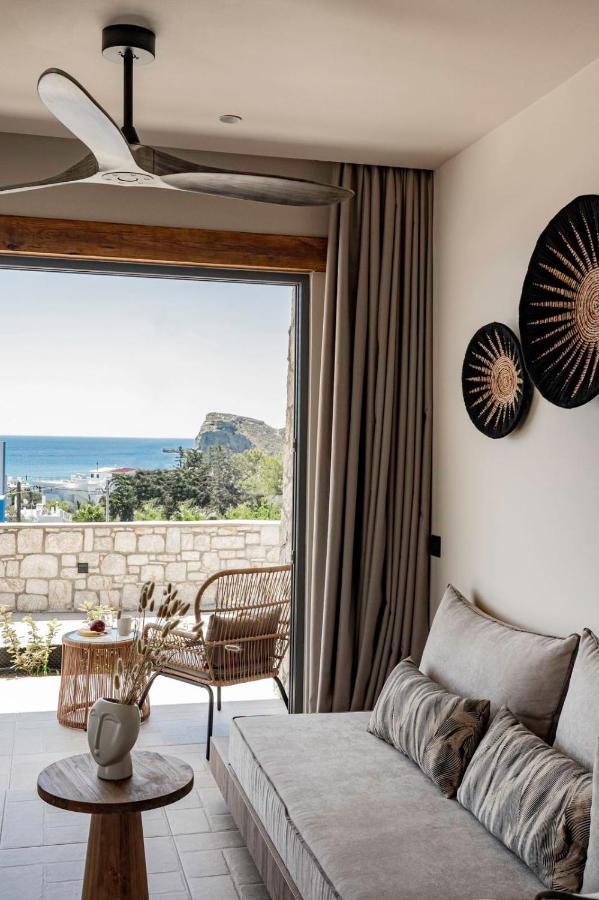 Lithos Luxury Villa Archangelos  Buitenkant foto