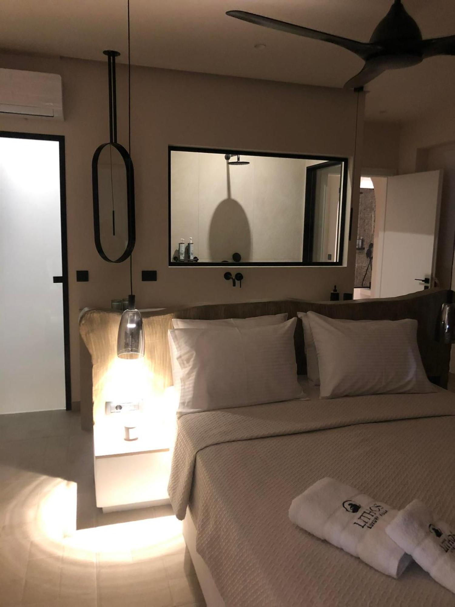 Lithos Luxury Villa Archangelos  Buitenkant foto