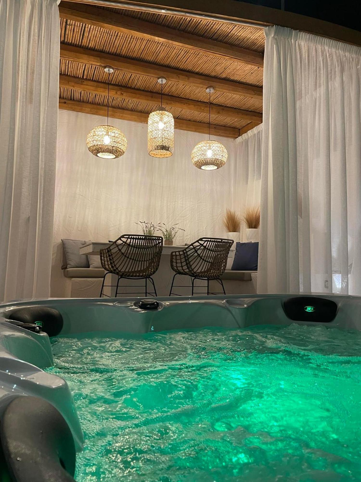 Lithos Luxury Villa Archangelos  Buitenkant foto